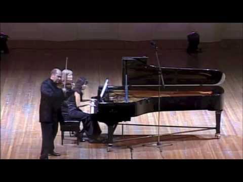 Franck: Sonata for Violin and Piano - 2nd Movement - Aizhana Nurkenova, Boris Brovtsyn