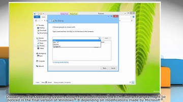 Windows® 8: Change HomeGroup 