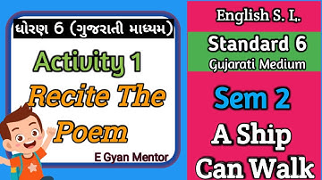 Std 6 English Sem 2 Unit 2 Activity 1