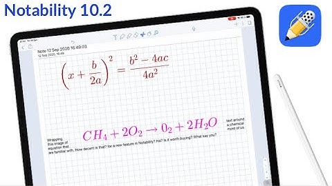 Notability 10.2: What’s new? Notability Accounts & Notability Shop Explained |Paperless X