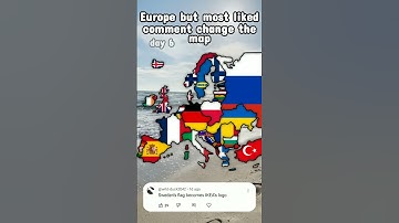 Europe but the most liked comment change the map