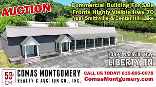 Former Grocery Store Selling at Auction! | High‑Visibility Commercial Property Near Smithville, TN