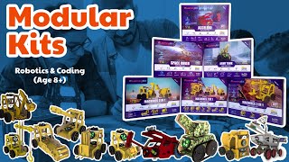 LearningBix Modular Robotics Kits (Age 8+) | Best Robotics Kits for Kids