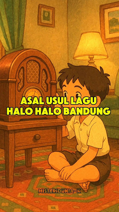 asal usul lagu halo-halo Bandung