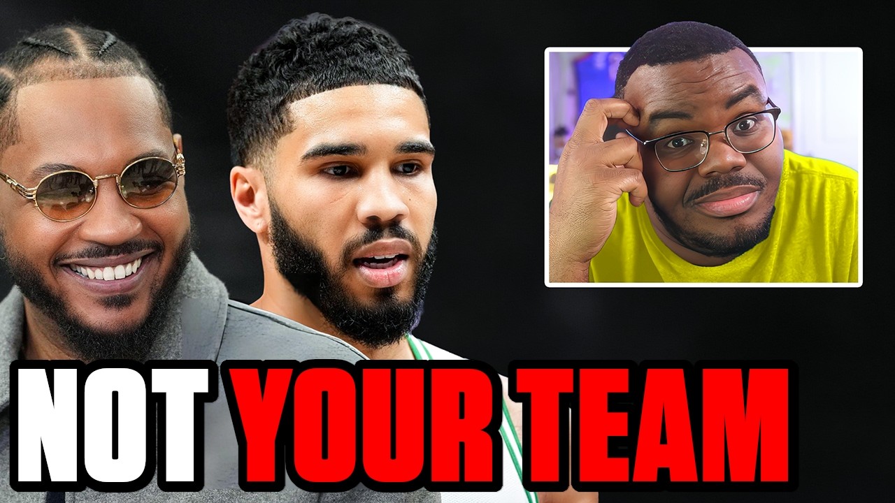 CARMELO TRIES TO TEACH TATUM HOW TO WIN... BUT IT BACKFIRES