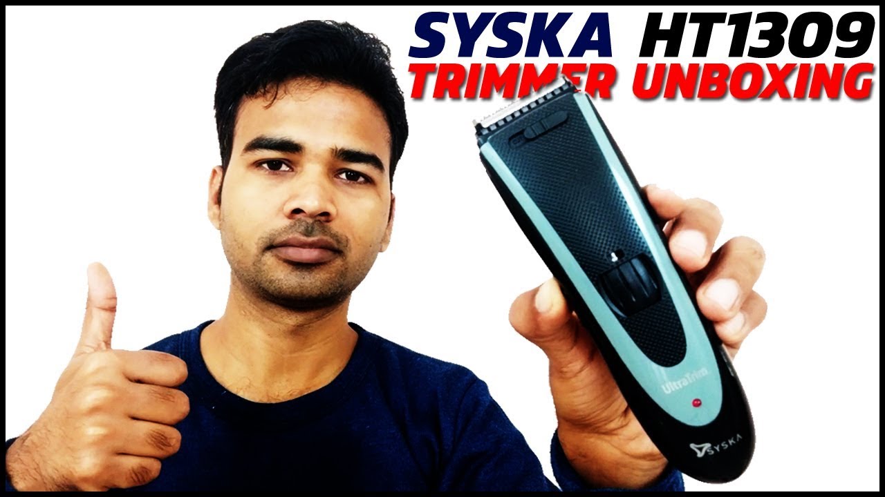 how to remove syska trimmer head