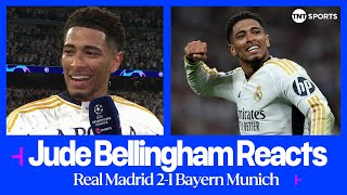 "I LOVE BEING HERE!" 😄 | Jude Bellingham | Real Madrid 2-1 Bayern Munich | UEFA Champions League screenshot 2