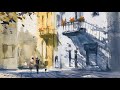 Advancing with Watercolor: Working in Location - Problems and Solutions - Shadows