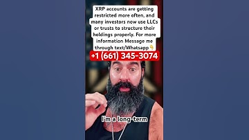 Set up your LLC and web3 wallet, get your crypto off exchange.#xrp #bitcoin #crypto #xrparmy #shorts