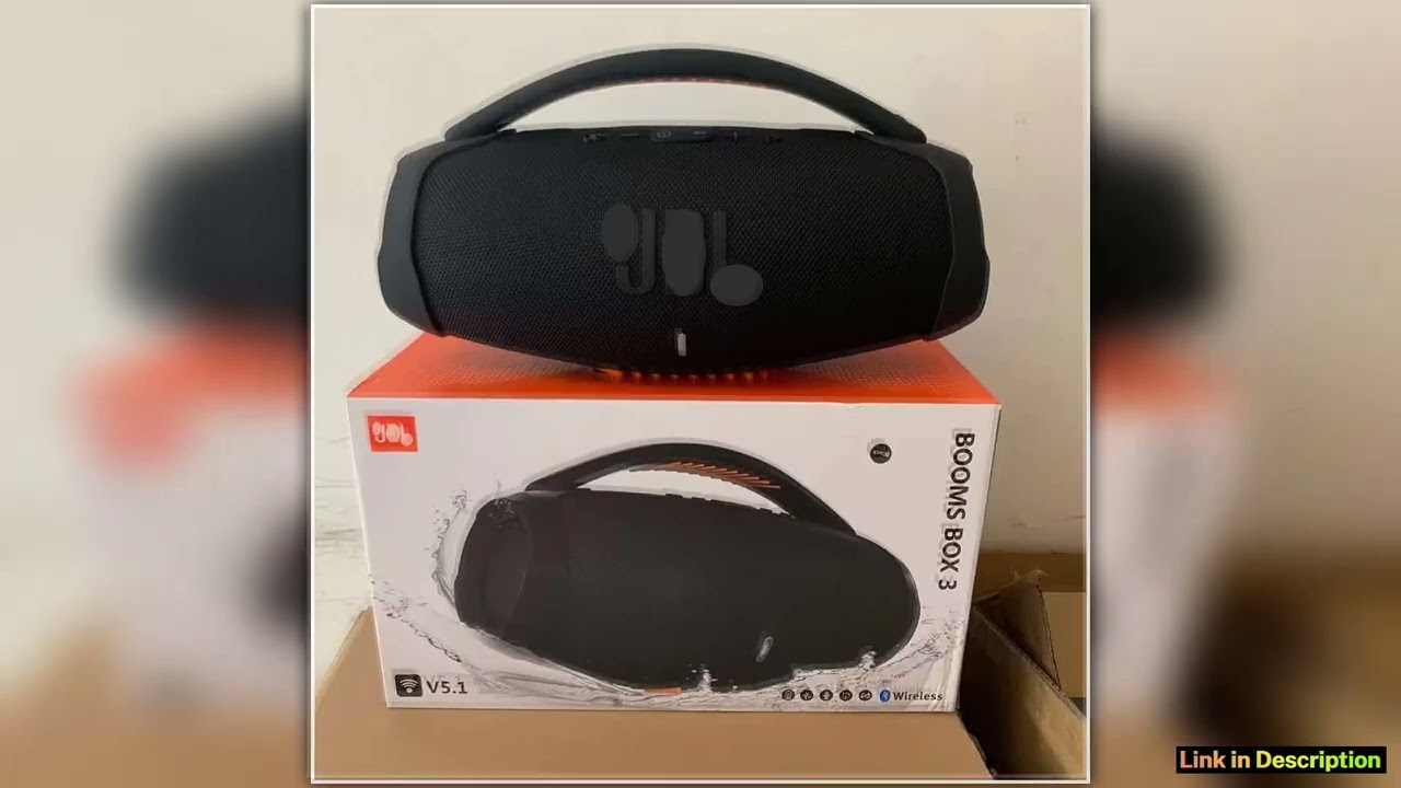 Powerful BOOMBOX 3 Wireless Bluetooth Speaker Outdoor Party Music Portable Home Theater Heavy Bass