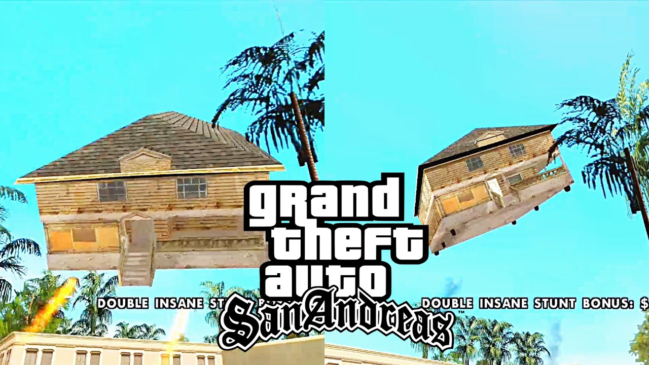 GTA San Andreas Cj’s Moving House Mod Showcase Gameplay - YouTube