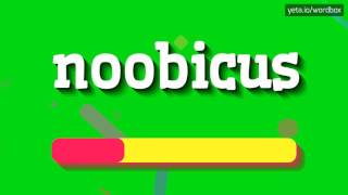 Noobicus - How To Pronounce It?
