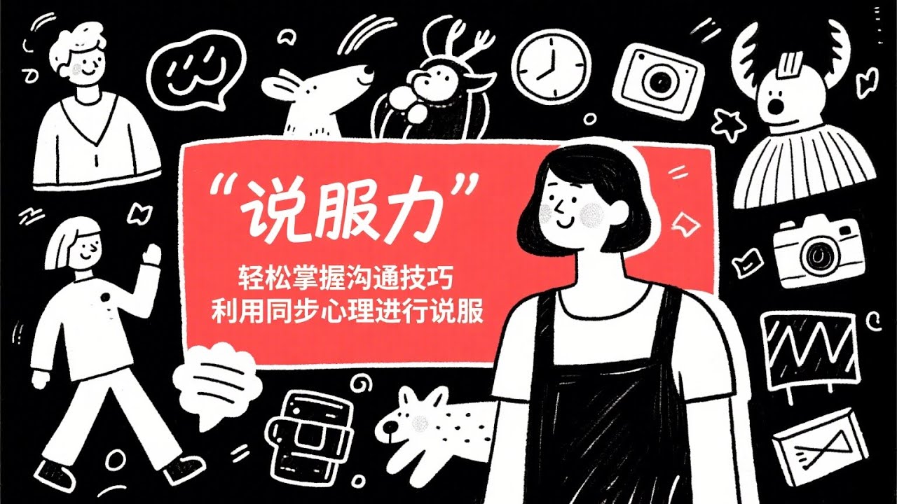 说服力 轻松掌握沟通技巧 利用同步心理进行说服 - YouTube