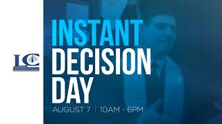 Lackawanna  Instand Decision Day - August 7