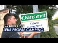 Le grand dfi ils ouvrent leur propre camping 