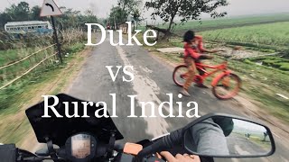 KTM Duke 200 Vs Indian Village