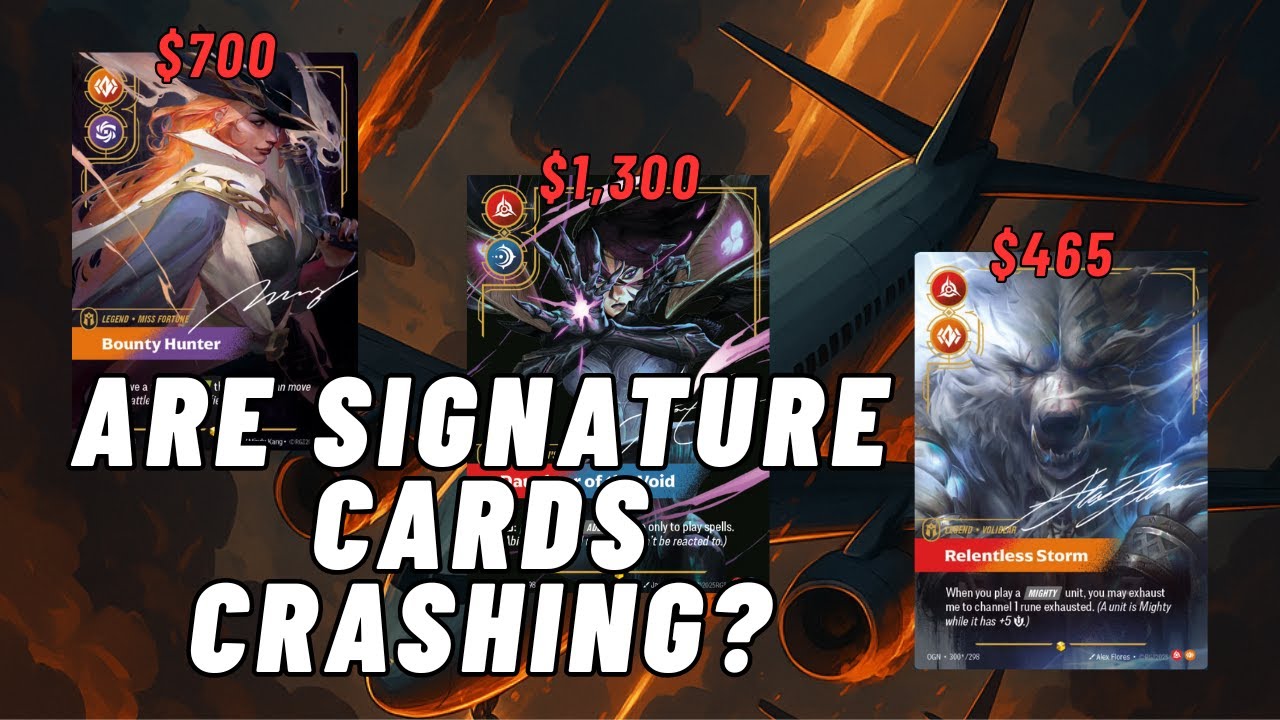 T1 Signature Riftbound Riftbound Signature Cards: The Race To The Bottom Has Begun - YouTube