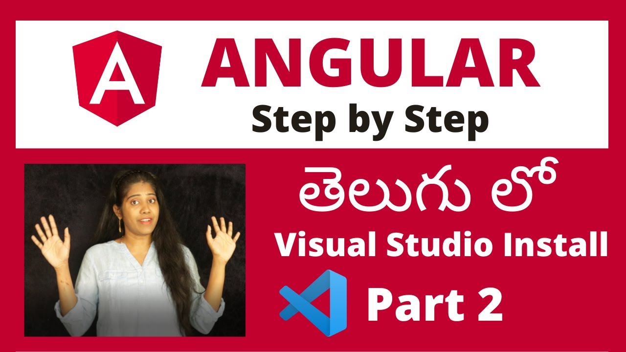 Angular 12- How to install Visual Studio in Telugu | IDE: 2022 - YouTube