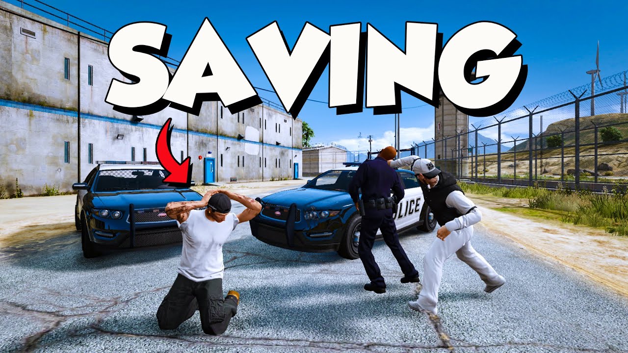 SAVING KentaFPS  & LOSING VINCENT FROM POLICE SA GTA V RP