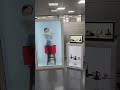 The transparent touch terminal can be used to place objects inside and touch  #touch #factorydisplay