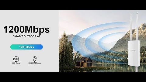 Display of CF-EW72/71 #comfast #cf #ew72 #piso