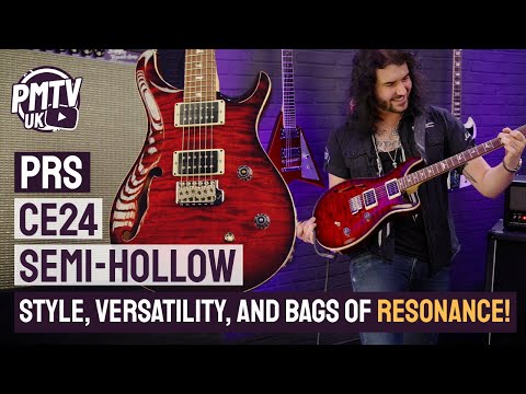 PRS CE24 Semi-Hollow Review - A Premium Quality, Versatile Workhorse!