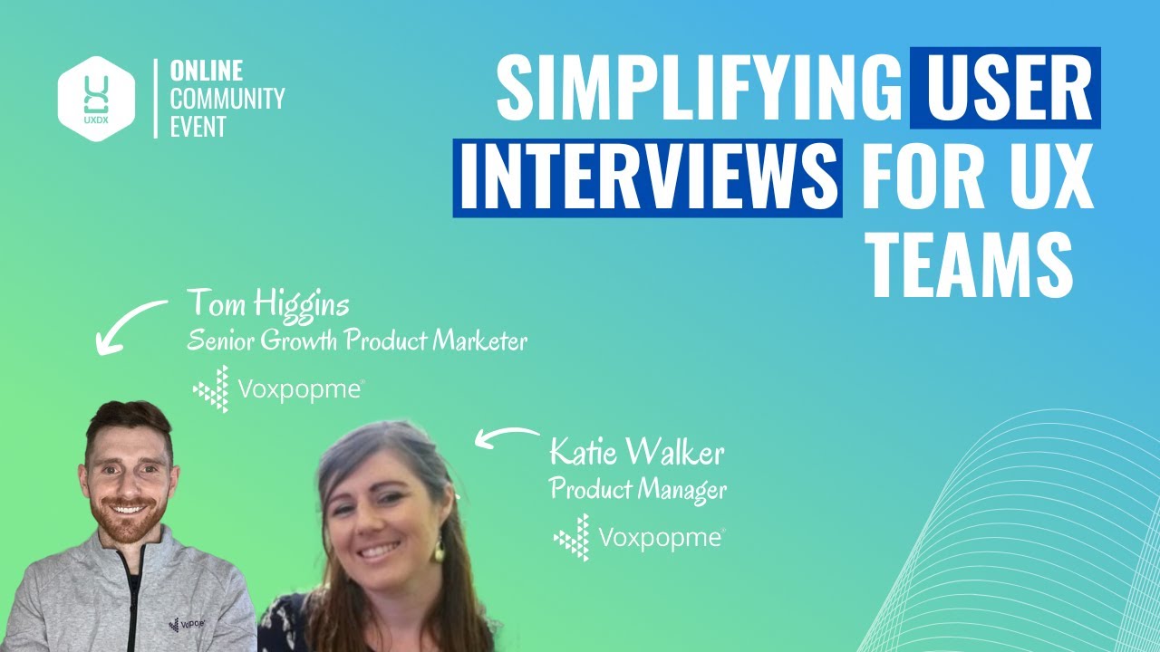 Simplifying User Interviews for UX Teams - YouTube