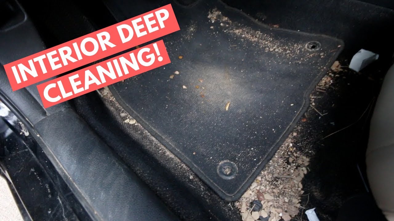 Heavily Soiled Carpet 5 Hour Interior Deep Cleaning Interior Car Cleaning Guide