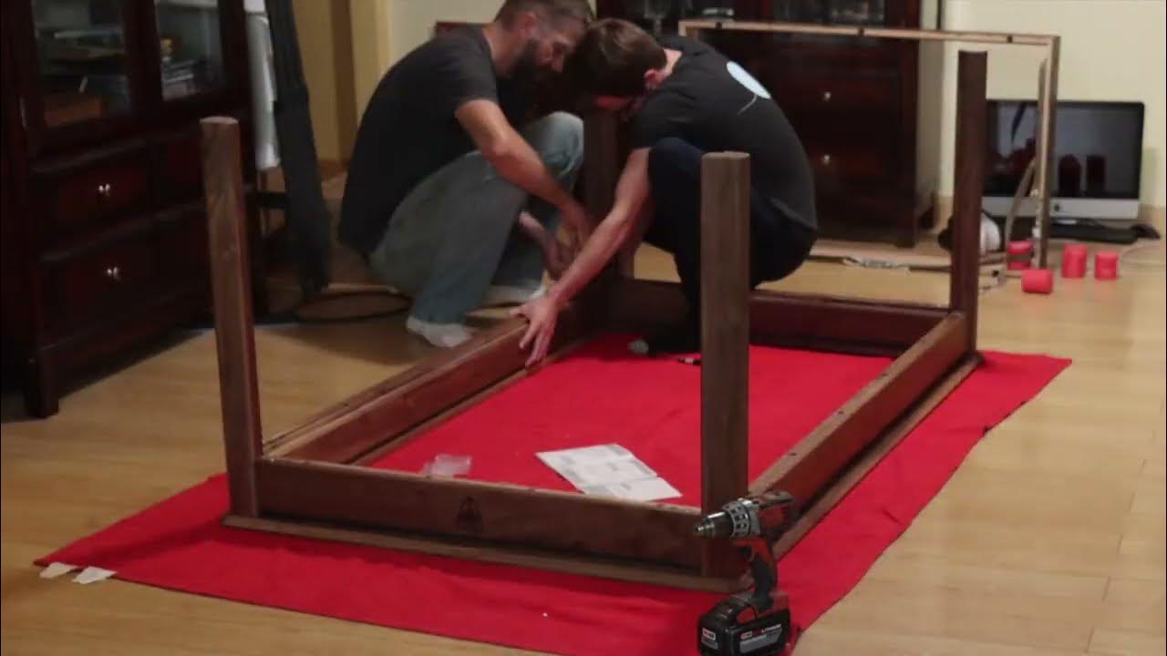 Wyrmwood Modular Gaming Table Assembly YouTube