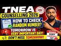 How to check the random number in TNEA counselling? Deadline date for online application for TNEA