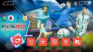 PES 2013 MOD PES 2022 REMASTER SEM SAVEDATA (PSP/ PPSSPP/ PC) ATUALIZADO