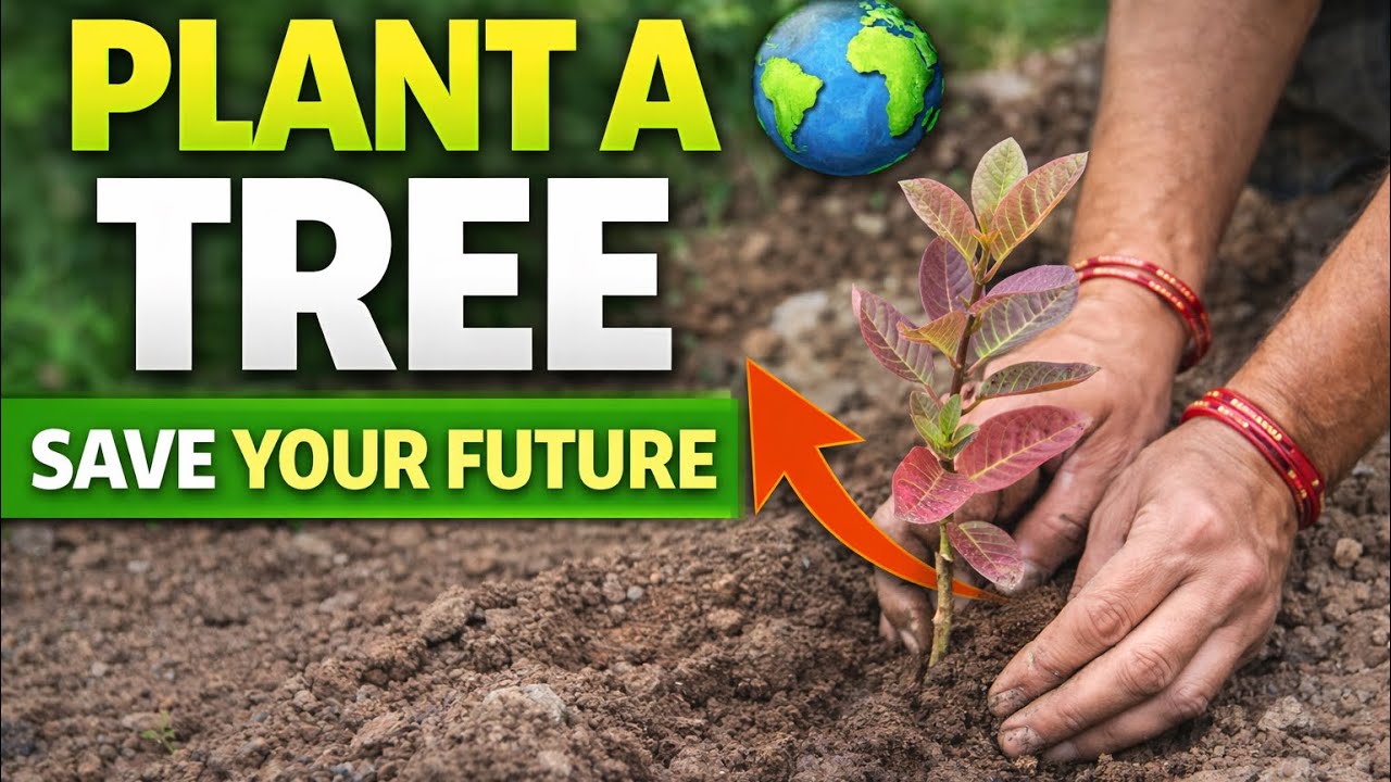 Planting a tree for future 🌱 🌴 