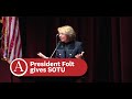 USC President Carol Folt gives the State of the University Address | ATVN Tuesday, March 28, 2023