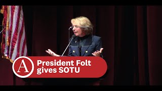 USC President Carol Folt gives the State of the University Address | ATVN Tuesday, March 28, 2023