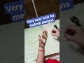 Bhut hi simple trick se lgaye mehndi ke designs #henna #mehndi #shortvideo #trends🎊🎊
