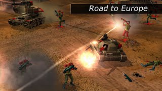 Mission  Road to Europe (China Mission 1)  by MXAIW [C&C Generals Zero Hour]