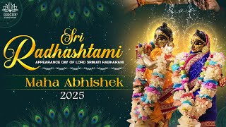Sri Radhashtami Maha Abhishek || 2025