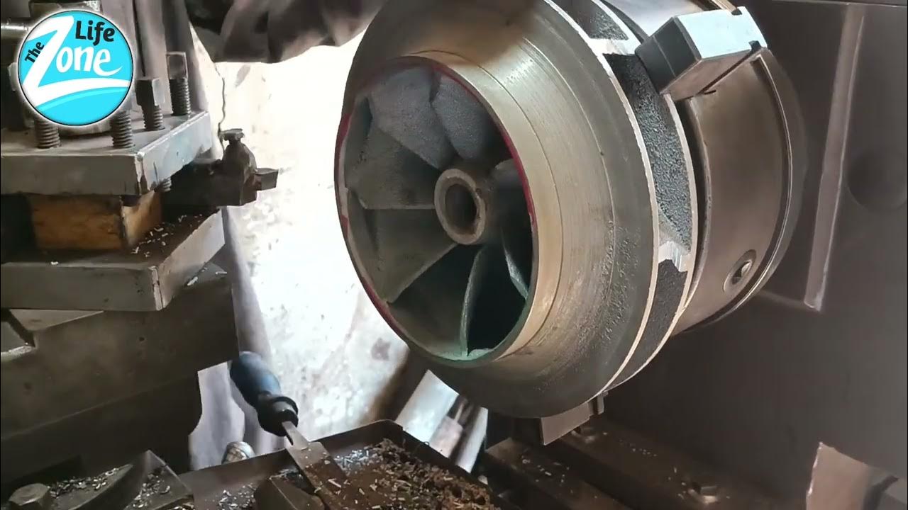 Monoblock Impeller Trimming Because Motor Taking Higher Current YouTube
