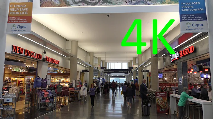 A 4K Tour of Bradley International Airport (BDL) i...