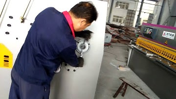 QC12K 6x2500 CNC Shearing Machine with MD11-1 system