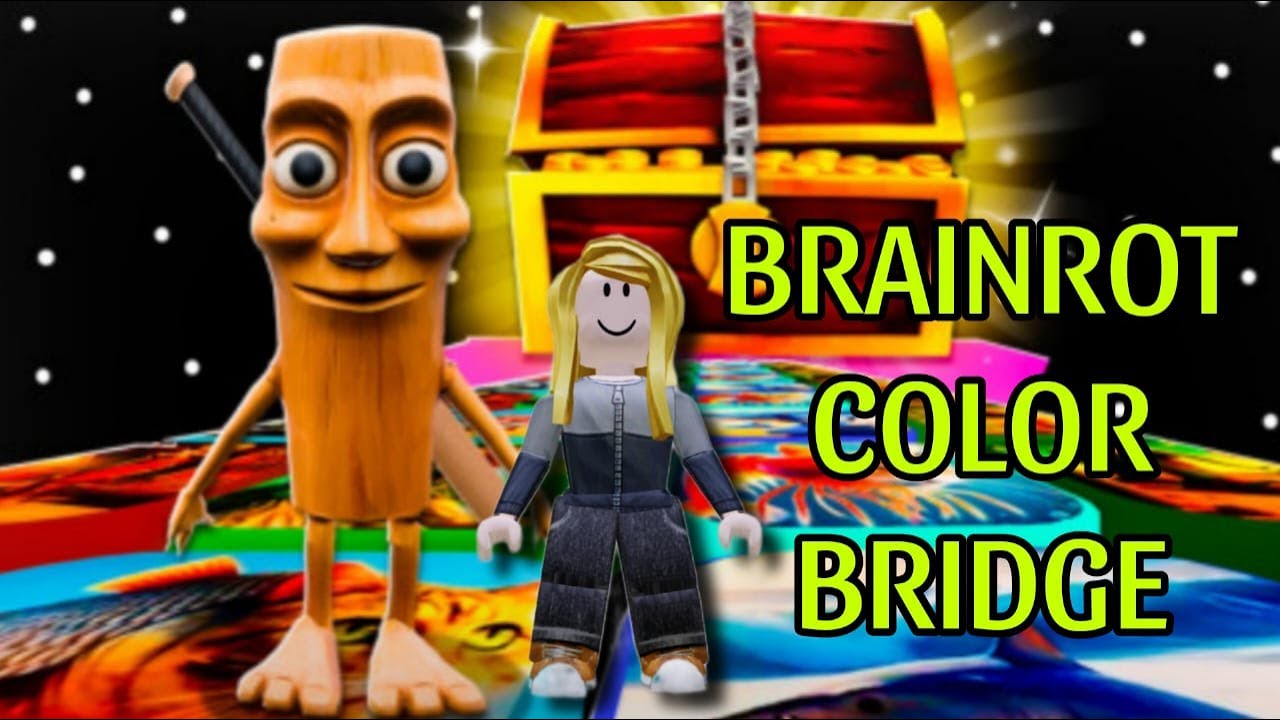 BRAINROT COLOR BRIDGE ROBLOX | GAMEPLAY #games #roblox - YouTube