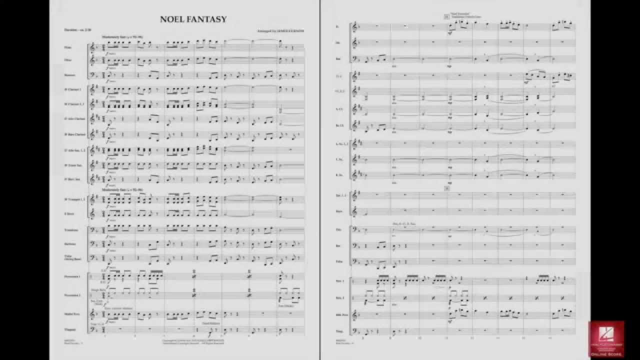 Noel Fantasy arranged by James Curnow - YouTube