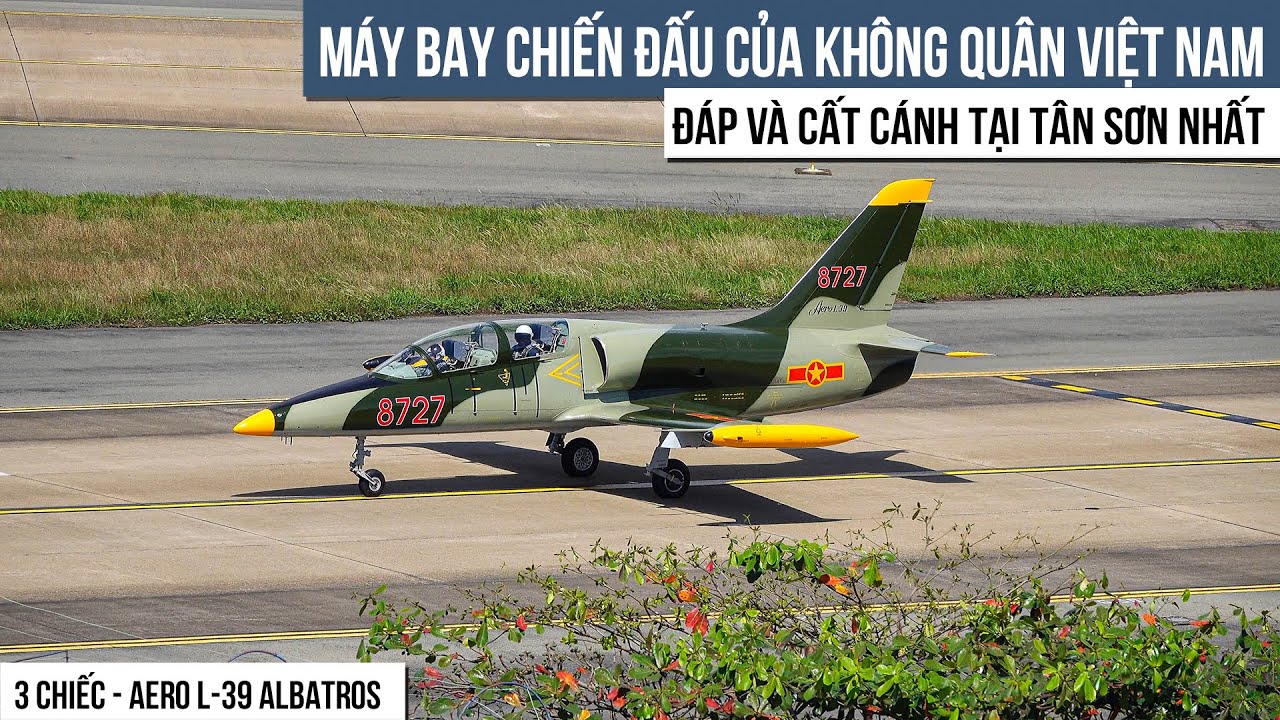 3 Chiếc Máy Bay Chiến Đấu Của Không Quân Việt Nam Tại Sân Bay Tân Sơn Nhất | Spotting Vehicles