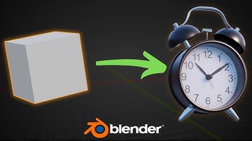 Create an Alarm Clock in Blender in 1 Minute!