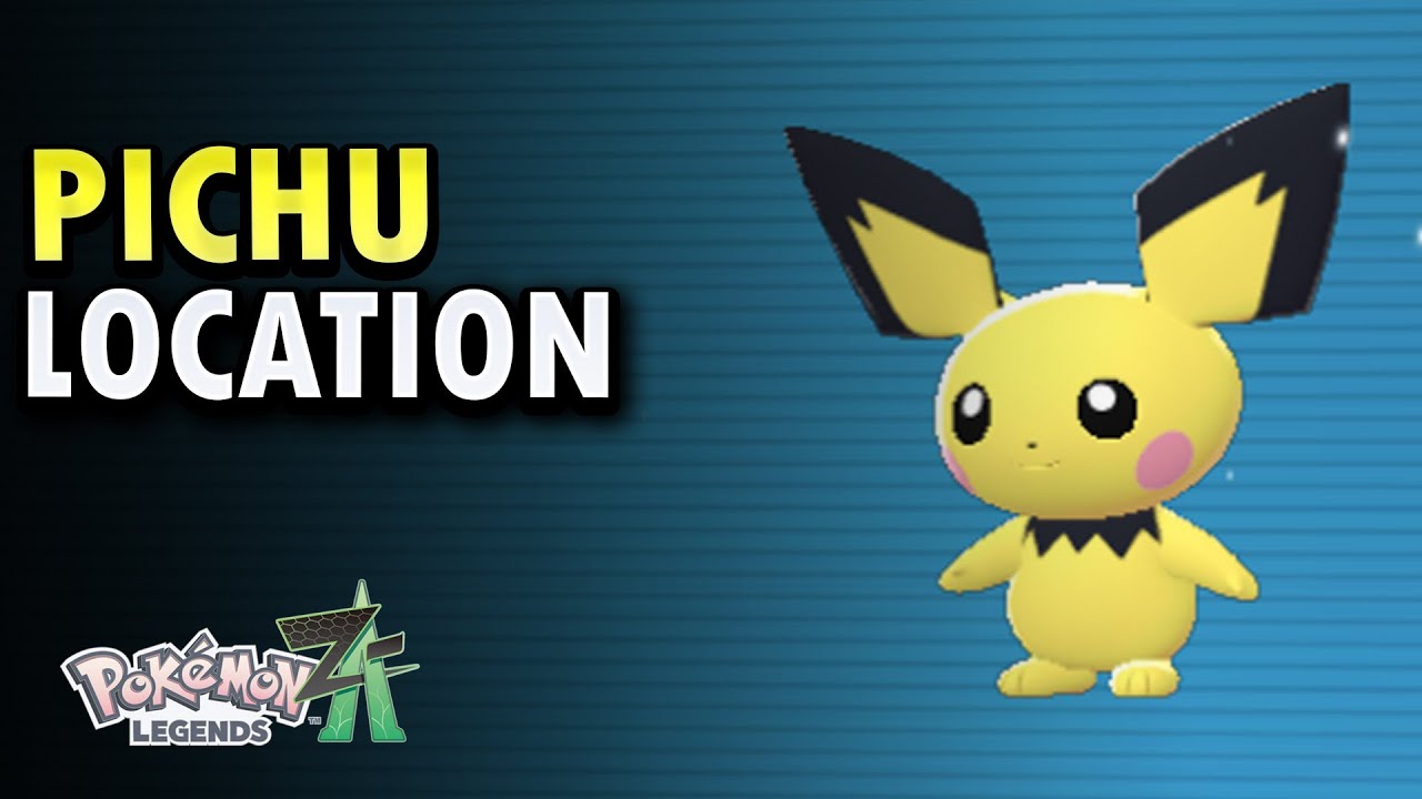 Pichu Location Pokedex 052 - Pokemon Legends Z-A - YouTube