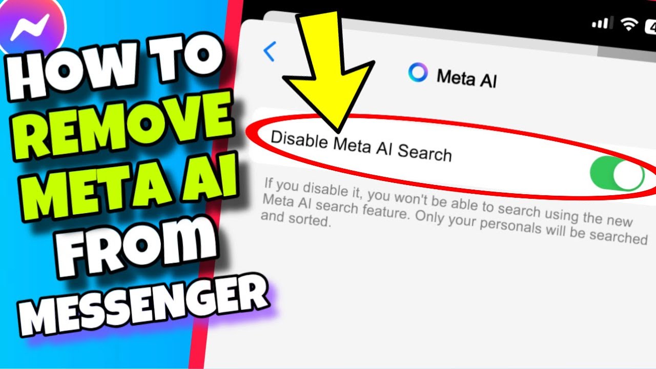 How to Remove Meta Ai From Messenger 2025 | Remove Messenger Meta Ai ...