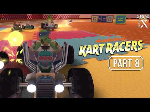 Nickelodeon Kart Racers Gameplay Walkthrough Part 8 [Xbox Series X] - No Commentary