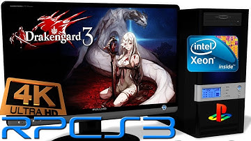 RPCS3 0.0.5 PS3 Emulator - Drakengard 3 (4K UpScale) LLVM Vulkan #1