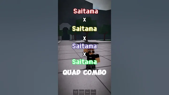 Saitama Quad Combo | The Strongest Battlegrounds