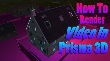 How To Render Video From Prisma 3D || Render Video Not Showing Gallery